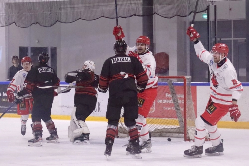 Photo hockey Division 2 - Division 2 - 1/4 de Finale - Match 3 : Toulouse-Blagnac vs Valence - Valence dcolle de Blagnac