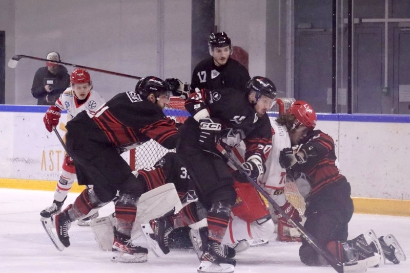 Photo hockey Division 2 - Division 2 - 1/4 de Finale - Match 3 : Toulouse-Blagnac vs Valence - Valence dcolle de Blagnac
