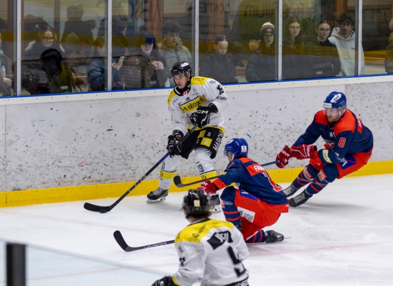 Photo hockey Division 2 - Division 2 - 1/8 de Finale - Match 1 : Luxembourg vs Roanne - Roanne prend une option au Luxembourg 