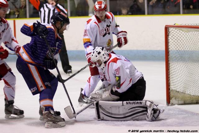 Photo hockey Division 2 - Division 2 : 15me journe - B : Clermont-Ferrand vs Annecy - Clermont: un leader qui s
