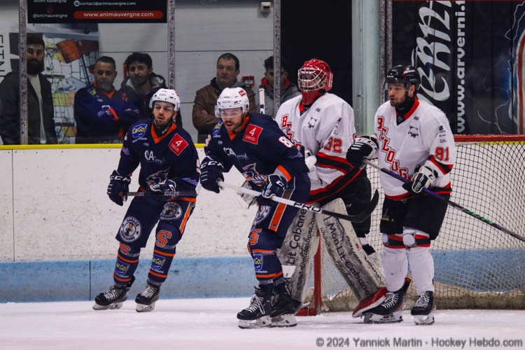 Photo hockey Division 2 - Division 2 : 15me journe : Clermont-Ferrand vs Toulouse-Blagnac - Clermont relve la tte