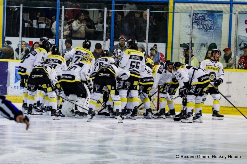 Photo hockey Division 2 - Division 2 : 15�me journ�e : Dijon  vs Roanne - Le rus� renard fait s