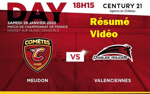 Photo hockey Division 2 - Division 2 : 15me journe : Meudon vs Valenciennes - D2 : Rsum Vido Meudon VS Valenciennes