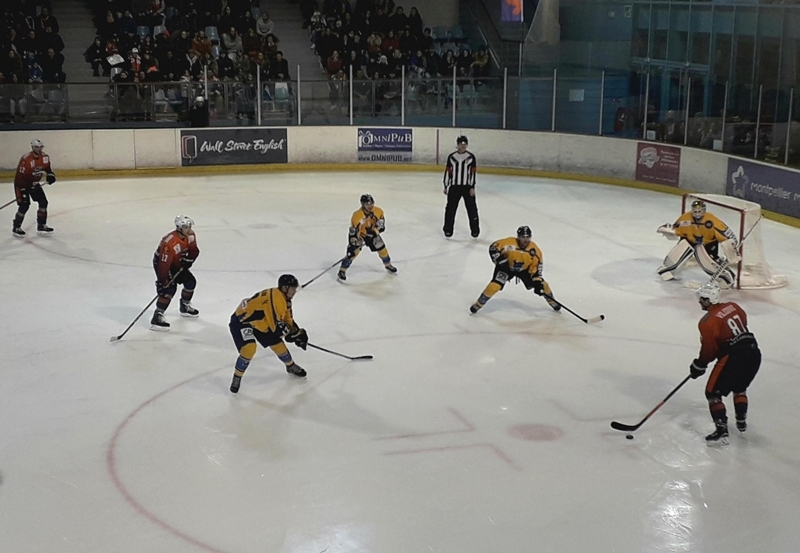 Photo hockey Division 2 - Division 2 : 16me journe : Montpellier  vs Limoges - Montpellier veut assurer sa 3me place, Limoges veut viter les play down.