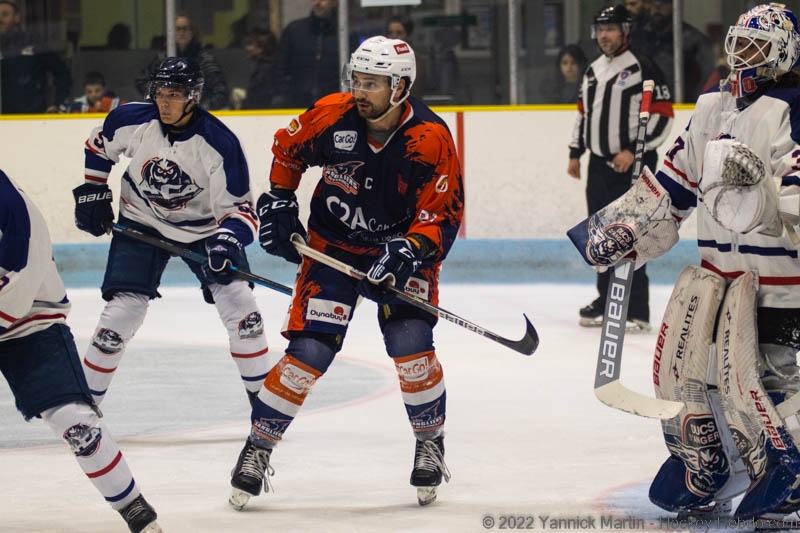 Photo hockey Division 2 - Division 2 : 2me journe : Clermont-Ferrand vs Angers II - Le vol exasprant des Ducs