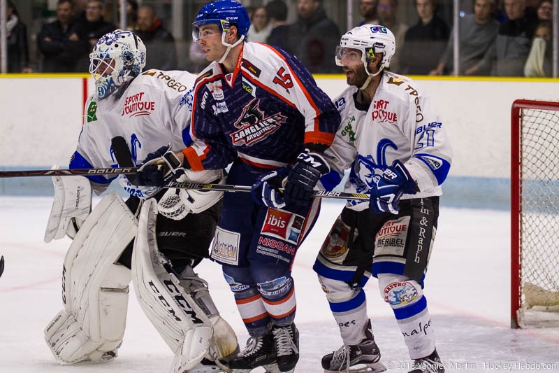 Photo hockey Division 2 - Division 2 : 2me journe : Clermont-Ferrand vs Courchevel-Mribel-Pralognan - Clermont continue sur sa lance