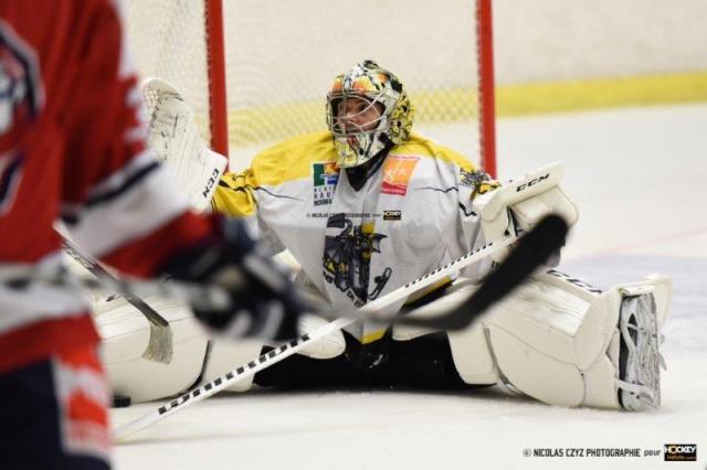 Photo hockey Division 2 - Division 2 : 2me journe : Wasquehal Lille vs Rouen II - Rouen tout feu tout flamme