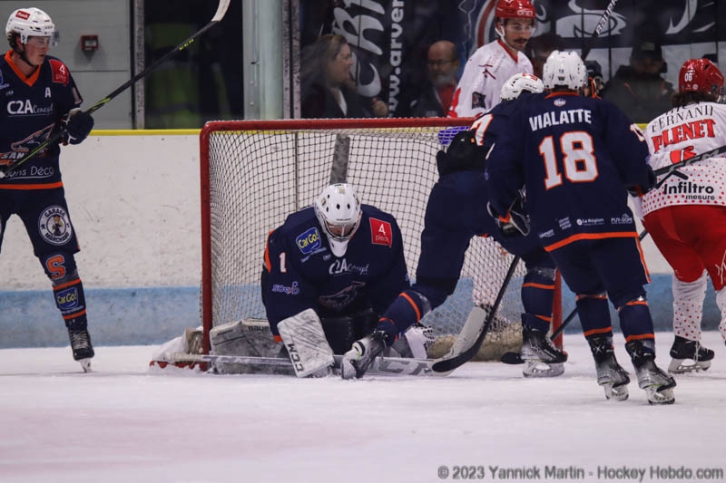 Photo hockey Division 2 - Division 2 : 3me journe : Clermont-Ferrand vs Valence - Clermont, avec les regrets