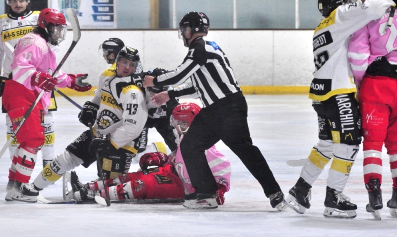 Photo hockey Division 2 - Division 2 : 3me journe : Valence vs Roanne - Roanne, qui voyage bien, fait trbucher Valence
