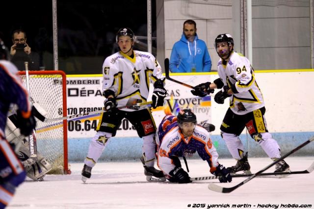 Photo hockey Division 2 - Division 2 : 5me journe - B : Clermont-Ferrand vs Strasbourg II - Clermont dans les toiles