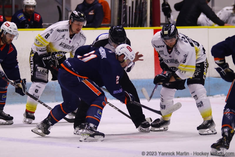 Photo hockey Division 2 - Division 2 : 5me journe : Clermont-Ferrand vs Roanne - Un rveil tardif pas vraiment salvateur