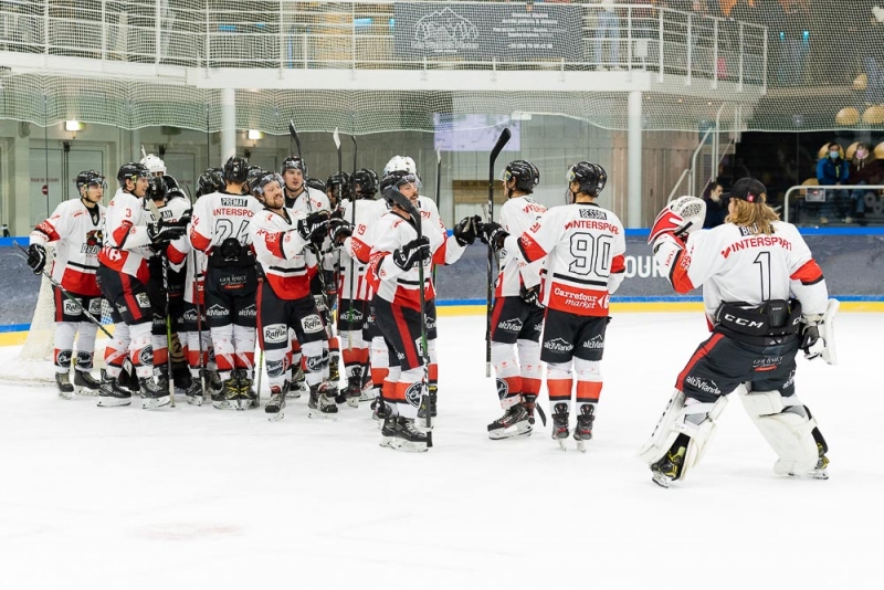 Photo hockey Division 2 - Division 2 : 8me journe : Courchevel-Mribel-Pralognan vs Morzine-Avoriaz - Morzine conforte sa place de leader