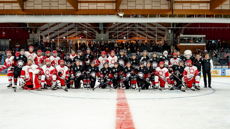 Photo hockey Division 2 - Division 2 - Amical - Toulouse s�rieux et appliqu�s face � Jaca 