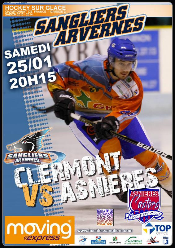 Photo hockey Division 2 - Division 2 : Clermont-Ferrand (Les Sangliers Arvernes) - Clermont - Week End spcial Hockey