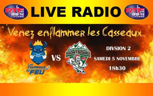 Photo hockey Division 2 - Division 2 - D2: Live Radio Limoges VS Mont-Blanc
