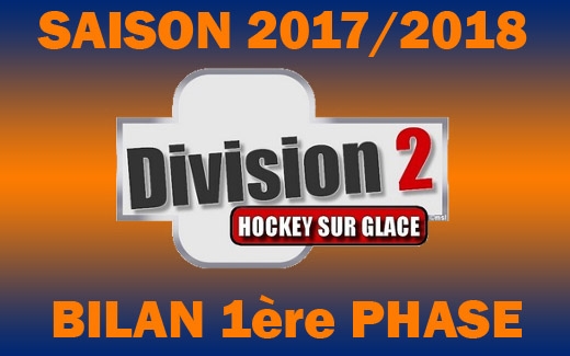 Photo hockey Division 2 - Division 2 - Division 2 : Bilan de la 1re Phase