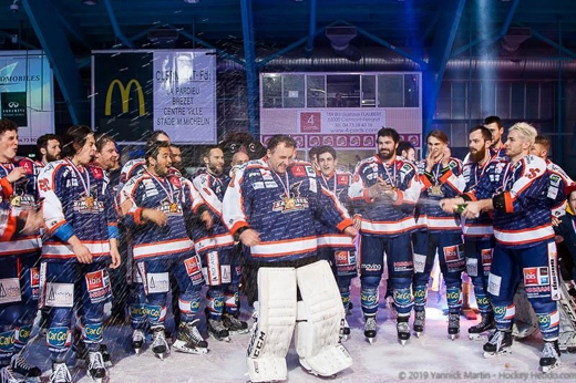 Photo hockey Division 2 - Division 2 : Play Off - Finale - Match 2 : Clermont-Ferrand vs Courchevel-Mribel-Pralognan - D2 - Retour sur Finale - Match 2