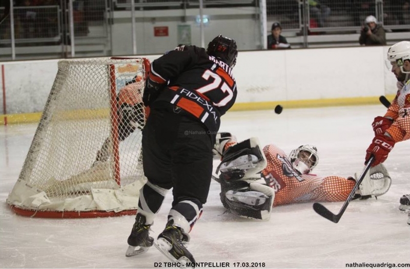 Photo hockey Division 2 - Division 2 : playoff, demi finale, match 1 : Toulouse-Blagnac vs Montpellier  - Avantage aux Vipers