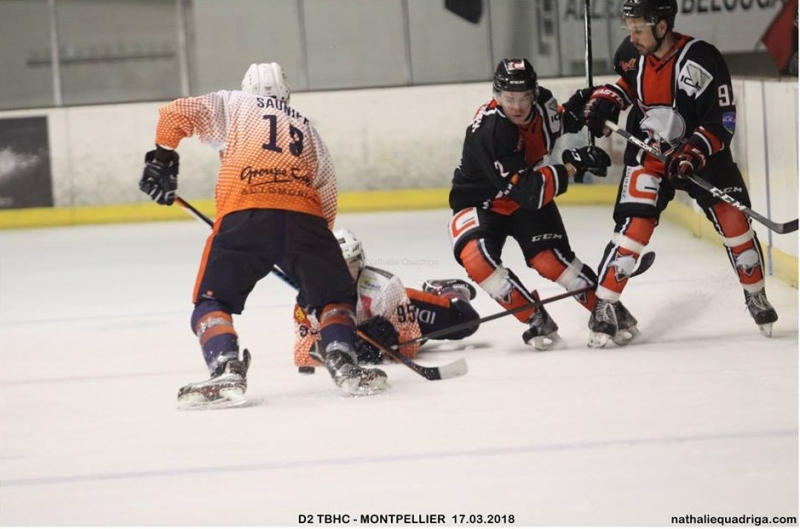 Photo hockey Division 2 - Division 2 : playoff, demi finale, match 1 : Toulouse-Blagnac vs Montpellier  - Avantage aux Vipers