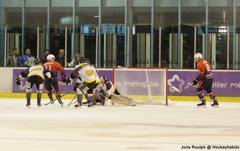 Photo hockey Division 2 - Division 2 : playoff, Finale, match 1 : Montpellier  vs Chambry - Finale D2, match 1.