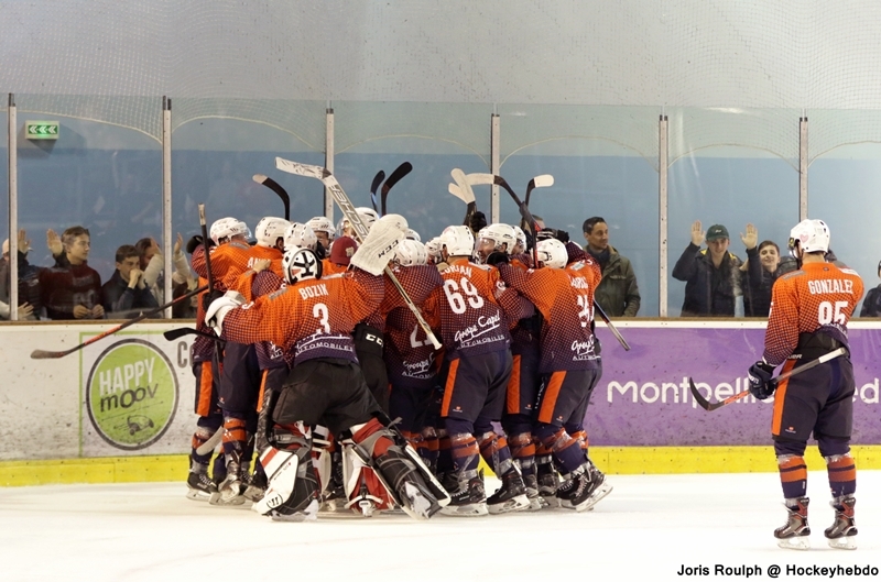 Photo hockey Division 2 - Division 2 : playoff, Finale, match 1 : Montpellier  vs Chambry - Finale D2, match 1.