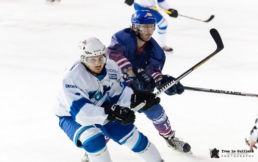 Photo hockey Division 2 - Division 2 : playoff, huitime de finale, match 1 : Paris (FV) vs Marseille - P off D2 - Franais volants vs Marseille