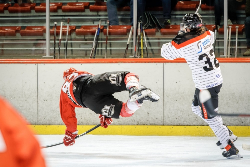 Photo hockey Division 2 - Division 2 : playoff, huitime de finale, match 2 : Annecy vs Colmar - Les Chevaliers viennent  bout des Titans