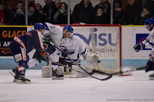 Photo hockey Division 2 - Division 2 : playoff, huitime de finale, match 2 : Clermont-Ferrand vs Paris (FV) - Les Sangliers Arvernes ok pour les quarts