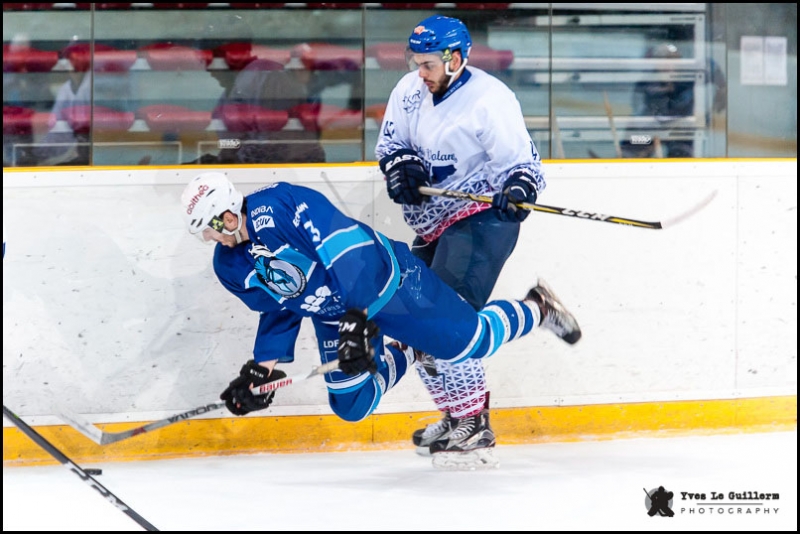 Photo hockey Division 2 - Division 2 : playoff, huitime de finale, match 2 : Marseille vs Paris (FV) - La hirarchie respecte
