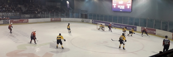 Photo hockey Division 2 - Division 2 : playoff, huitime de finale, match 2 : Montpellier  vs Rouen II - Un rsultat sans surprises.