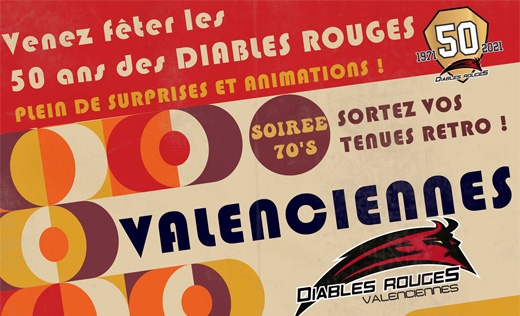Photo hockey Division 2 - Division 2 : Valenciennes (Les Diables Rouges) - 50 ans pour le hockey valenciennois