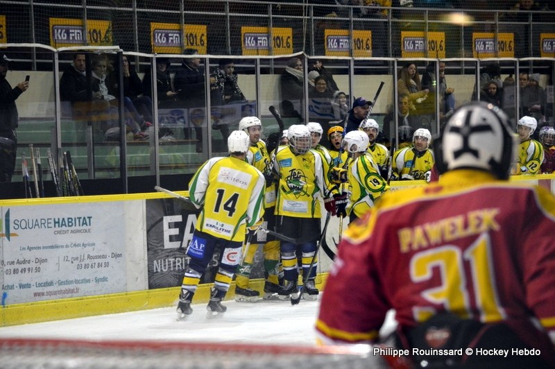 Photo hockey Division 3 -  : Dijon  vs Evry / Viry Mineur - Pluie de buts et suspense !
