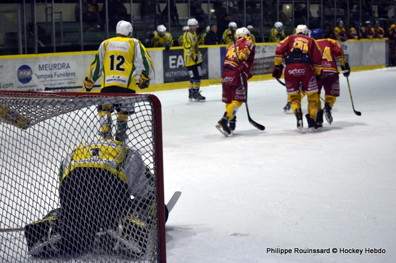 Photo hockey Division 3 -  : Dijon  vs Evry / Viry Mineur - Pluie de buts et suspense !