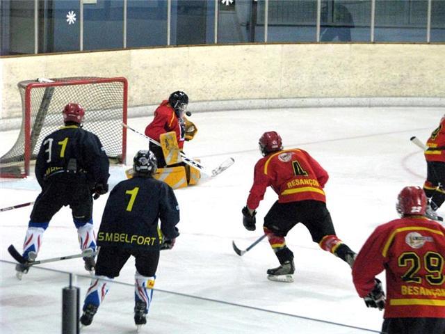 Photo hockey Division 3 - D3 : 3me journe : Besanon vs Belfort  - D3 : Une victoire mrite ?