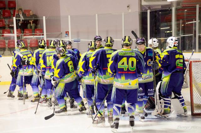 Photo hockey Division 3 - D3 : journe du 01/02/2014 : Chlons-en-Champagne vs Cergy-Pontoise II - Belle reprise ! 