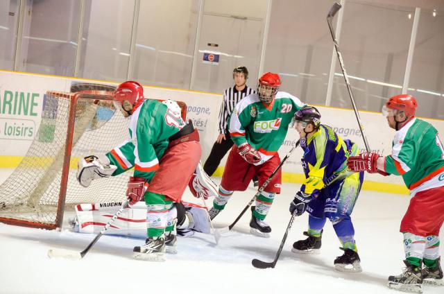 Photo hockey Division 3 - D3 : journe du 01/02/2014 : Chlons-en-Champagne vs Cergy-Pontoise II - Belle reprise ! 