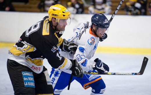 Photo hockey Division 3 - D3 : journe du 03/11/2012 : Roanne vs Marseille - La passe de 4