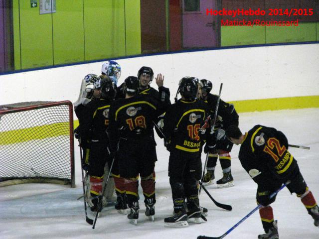 Photo hockey Division 3 - D3 : journe du 10/01/2015 : Besanon vs Dammarie-les-Lys - Solides comme des Aigles