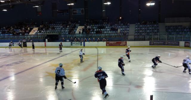 Photo hockey Division 3 - D3 : journ�e du 11/10/2014 : Montpellier  vs Orci�res - Alerte rouge � V�gapolis