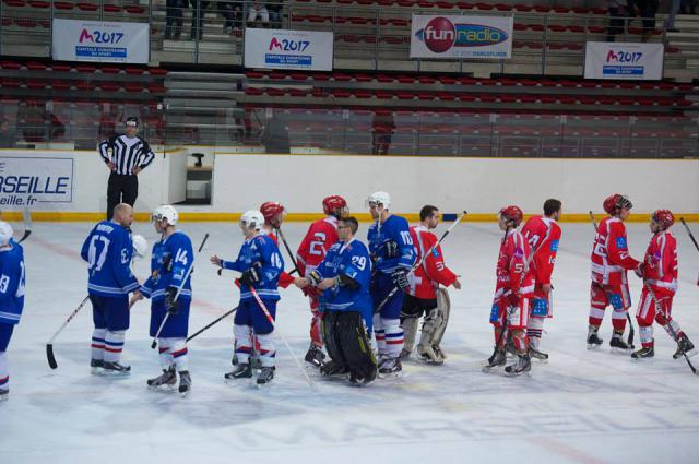Photo hockey Division 3 - D3 : Journe du 14/02/2015 : Marseille vs Valence II - Finir sur un succs