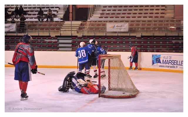 Photo hockey Division 3 - D3 : journe du 18/10/2014 : Marseille vs Clermont-Ferrand II - Victoire sans appel des Spartiates