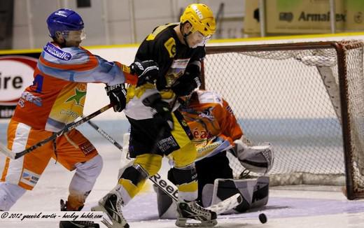 Photo hockey Division 3 - D3 : journe du 22/12/2012 : Clermont-Ferrand II vs Roanne - Troisime tiers fatal  