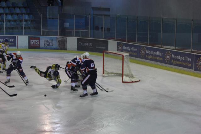 Photo hockey Division 3 - D3 : journe du 29/11/2014 : Montpellier  vs Chambry II - Montpellier appuie sa place de leader