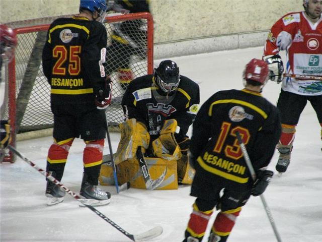 Photo hockey Division 3 - D3 - Play Off : Besanon vs Belfort  - D3 : Courage et abngation n
