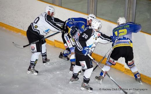 Photo hockey Division 3 - D3 : Play Off : Chlons-en-Champagne vs Brianon II - Dommage !