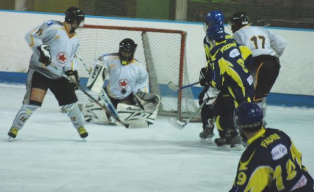 Photo hockey Division 3 - D3 - Play Off : Limoges vs Boulogne Billancourt - Les Taureaux de Feu se font des frayeurs