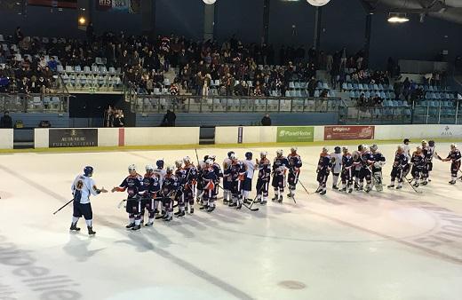 Photo hockey Division 3 - D3 : Play Off 1/4 de finale - Retour : Montpellier  vs Champigny-sur-Marne - Montpellier dans le carr