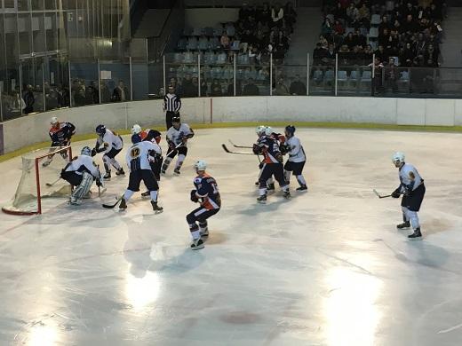 Photo hockey Division 3 - D3 : Play Off 1/4 de finale - Retour : Montpellier  vs Champigny-sur-Marne - Montpellier dans le carr