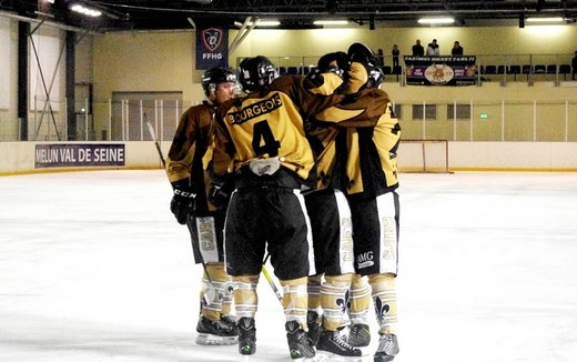 Photo hockey Division 3 - D3 : Play Off 1/8 de finale - Retour : Dammarie-les-Lys vs Bordeaux II - D3 : Les caribous tout proches de lexploit 