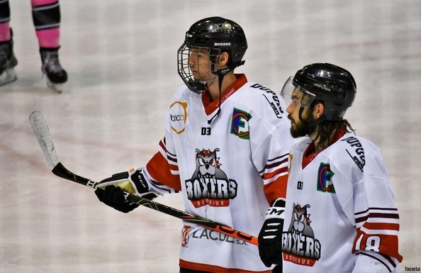 Photo hockey Division 3 - D3 : Play Off Barrage - Aller : Bordeaux II vs Cergy-Pontoise II - Une belle avance en vue du retour  l